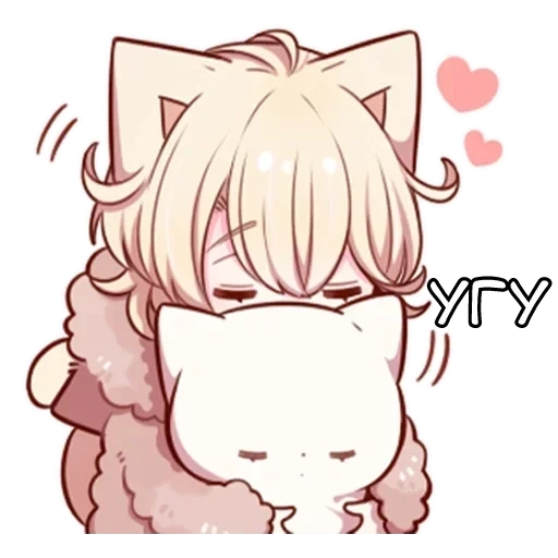 alcuni, immagine, assonnato un po, sleepy neko tg, julia matsy neko 2