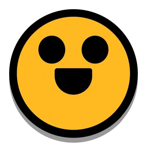 brawl stars, brawl stars pins, brawl stars emoji, brawl stars icon, brabble star smiling face