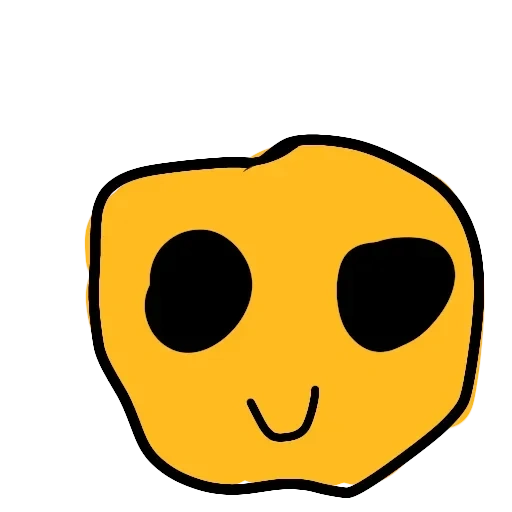emoji, emoji, smiley kuning, emotikon sederhana