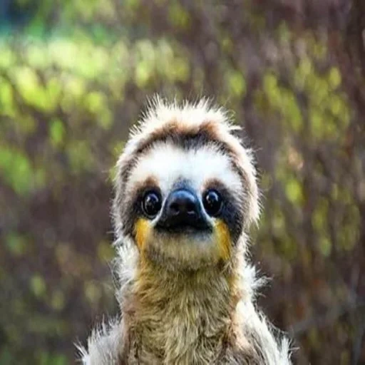 a sloth, little sloth, little sloth, animal sloth, lovely sloth face