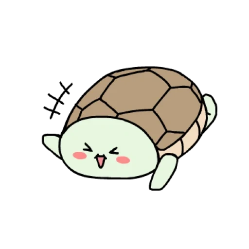 turtle, oogway, kura-kura yang lucu, kura-kura, ilustrasi kura-kura