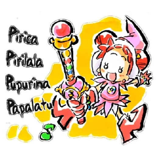 doremi, anime beberapa, doremi ajaib, karakter anime, precure 5 chibi