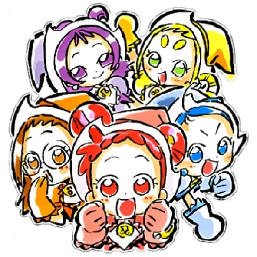 magical doremi, ojamajo doremi, ojamajo doremi sharp, ojamajo doremi dokkan, ojamajo doremi dokkaan