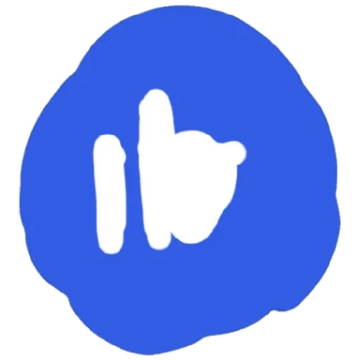 suka, ikon, ikon, logo, logo biru