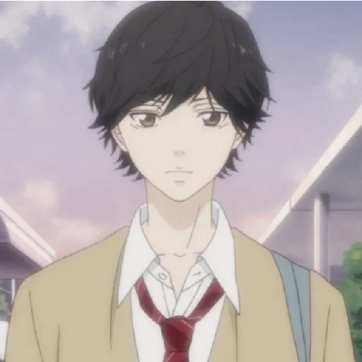 anime guys, ao haru ride, anime characters, anime road of youth, the road of youth mabuchi