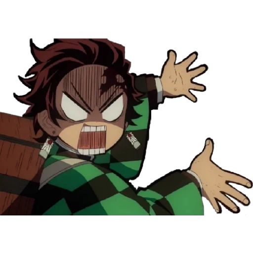 tanjiro, the best anime, evil tanjiro, the anime is funny, anime characters