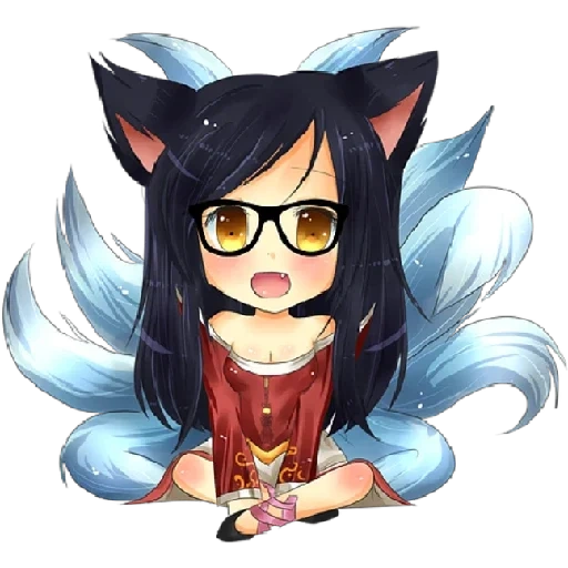 ари лига легенд чиби, league of legends ahri, ahri lol, чиби ахри, ahri