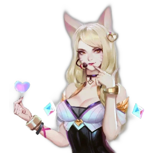 zeronis ahri, аниме лига легенд, league of legends, ahri lol, kda league of legends