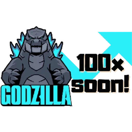 godzilla, costa stomp, monstro de godzilla, padrão de godzilla