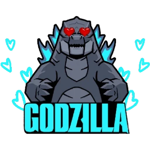 godzilla, godzilla mostri, emblema di godzilla, disegno di godzilla