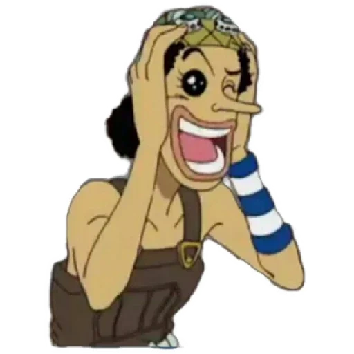 usopp, uthorpe uthorpe, capitan uthorpe, van piss usop, arco di usopovano