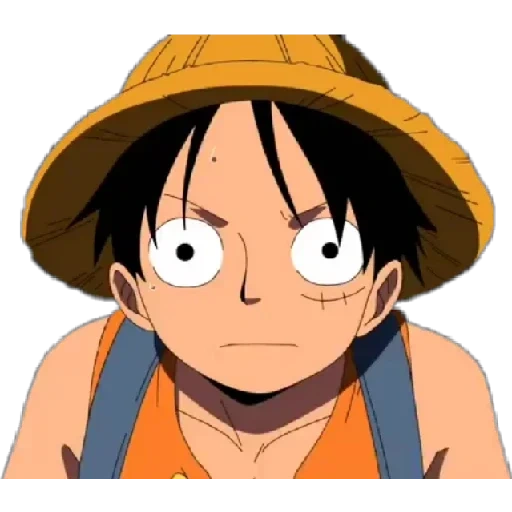 luffy, luffy, lufei face, manky de luffy, van pees lufei face