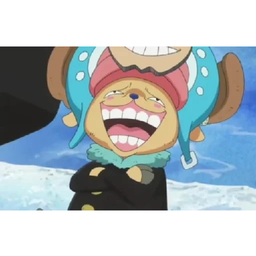 van pease, chopper van pis, one piece, cheper frankie thiel, chopper van pis smiles