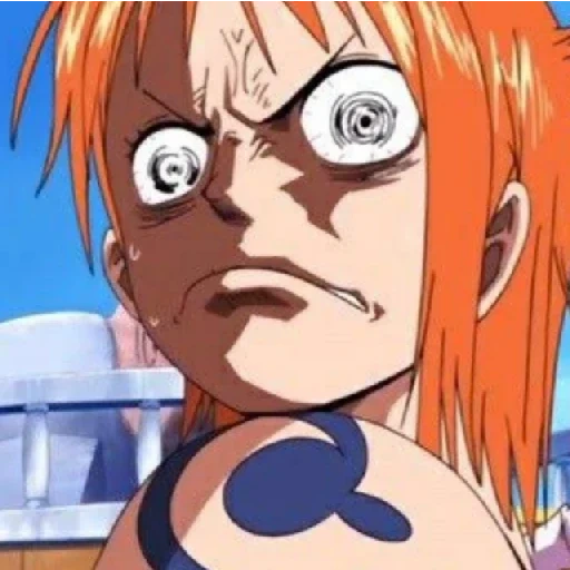 nami, anime, van pies, manchi de roufey, anime charaktere