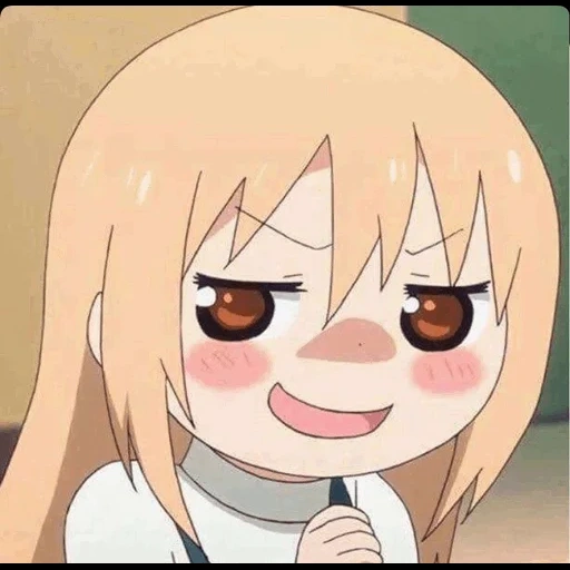 umaru, umaru chan, umaru sourit, umaru chan chibi, soeur à deux mèches umaru