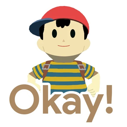 ness, textbook, characters, ness smash, fictional character