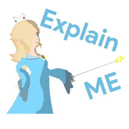 rosalina, rosalina mario, texte en anglais, princesse rosalineadtor, princesse rosalina docteur