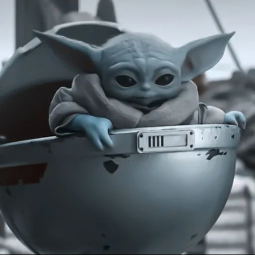 episode 3, the baby yoda, the baby yoda, yoda jr, gif grogu season 2