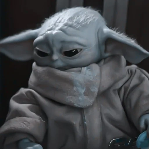 baby yoda, baby yoda, reddit moment, know your meme, yoda grogu