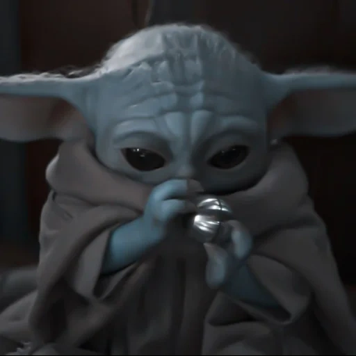 un jouet, bébé iode, les abonnés, sloga bébé yoda, kid yoda saison 2