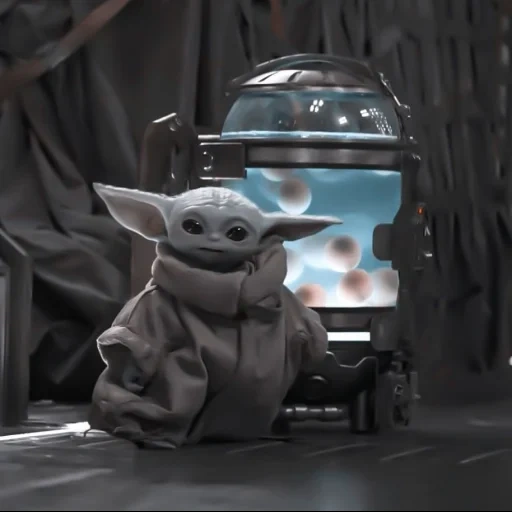 yoda bébé lo fi, gif bébé yoda, gamin yoda ikrinka, bébé yoda star wars, grogu pikachu bébé yoda