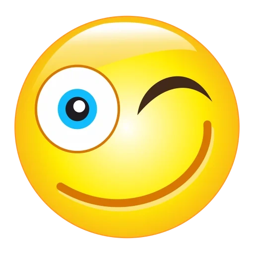 smiley, ein fröhliches lächeln, blinzelnde smileys, blinzelnde smileys, smileys blinzelnder wilber