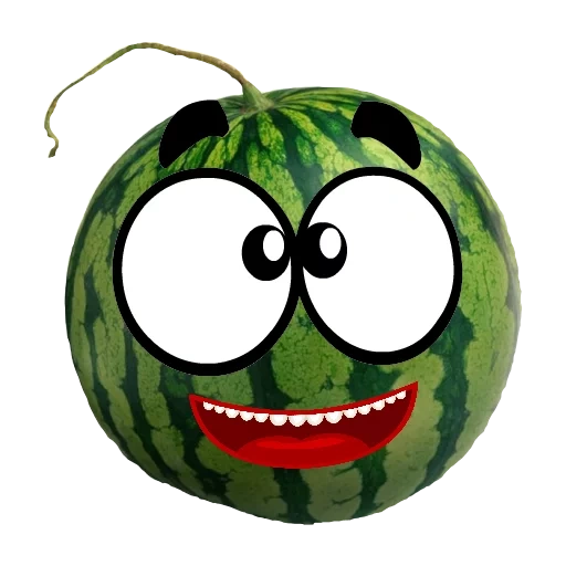 wassermelone, weber, gekochte wassermelone, wassermelone smiley, weber smiley