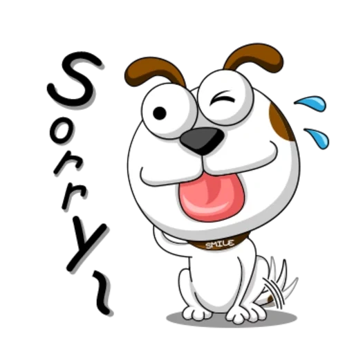 dog, funny, cartoon dog, cartoon, verängstigte hund cartoon