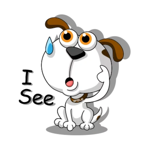 dog, cachorro branco, cão de desenho animado, cão de desenho animado, cartoon de cachorro
