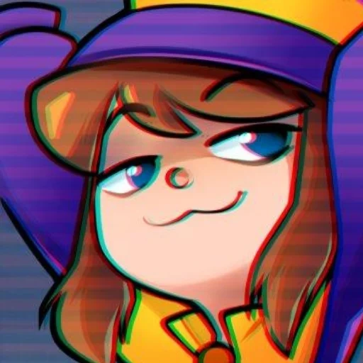 a hat in time, a hat in time smug, super mario sunshine, a hat in time dansin, hat kid a hat in time