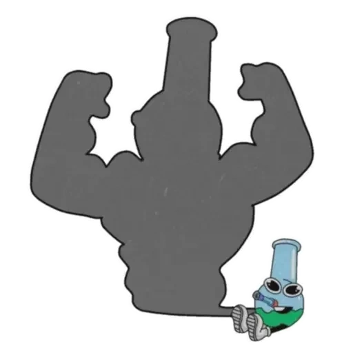 hulk vector, silhouette of gorilla, beer itself is an icon, hulk vector contour, silhouette superhero hulk