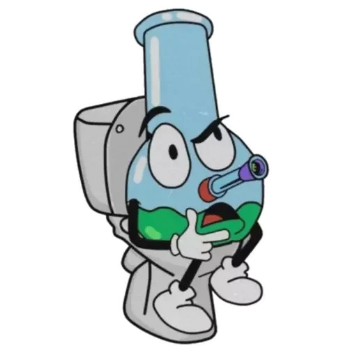 state, bottle, character, illustration, cartoon character