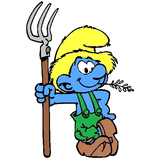 smurfs, smurf farmer, smurfic kirka, smurfic characters