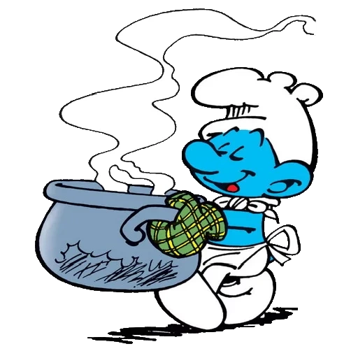 smurfs, smurfs cook, smurfs of glutton, smurfs characters, smurfs heroes cook