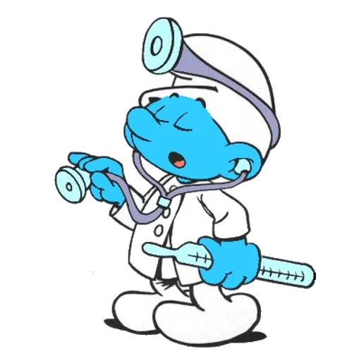 smurfs, dr smurf, smurf tailor, smurfic characters