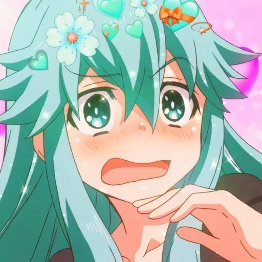 meme miku, anime miku, personaggi anime, battute anime di meme, anime natsumi moe