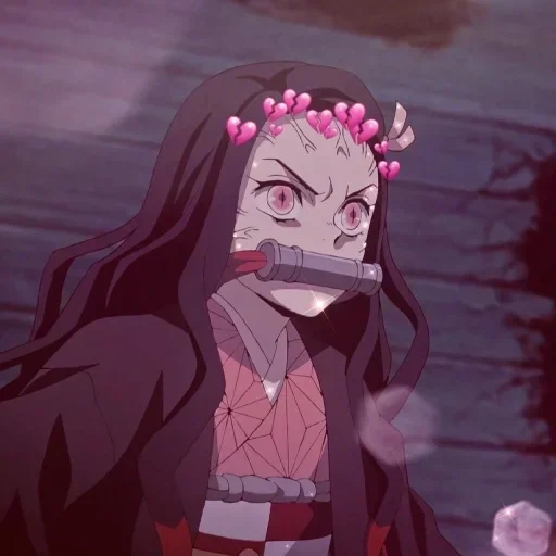 iblisnya adalah nezuko, nezuko bentuk iblis, anime blade dissecting demons, bilah membedah iblis adalah non zuco, anime blade cutting demons non zero