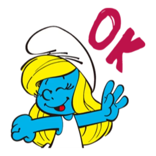 i puffi, i puffi, smurfette, puffi 2d, personaggi puffi