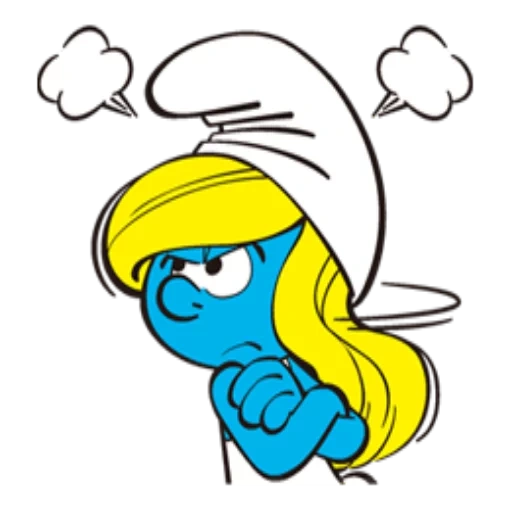 i puffi, smurfette, disney puffi, pattern di puffi, smurf animation series 1981 smurf