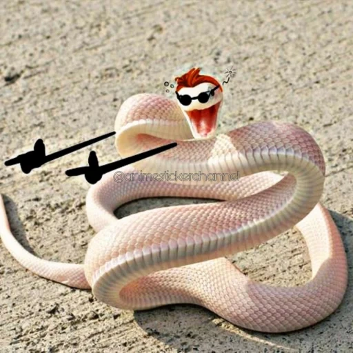 змея, черная мамба, розовая змея, смешная змея, снейк змея мем