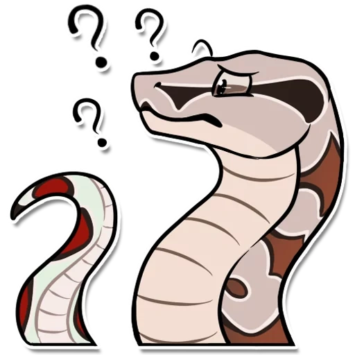 serpente, gli aquiloni, cobra serpente, cartone animato del pitone, re serpente cobra