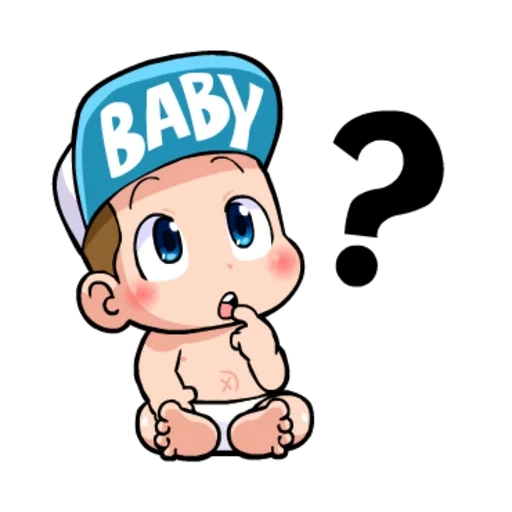 bambino, disegno per bambini, ragazzo, baby cartoon boy, adesivi per bambini