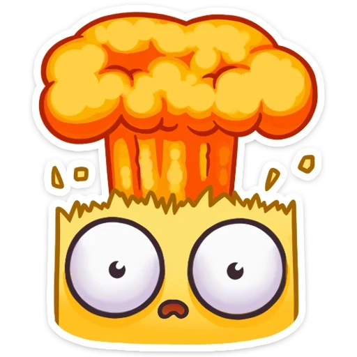 stiker, explosion stiker, sneppy sticker, emoji explosion, stiker stiker