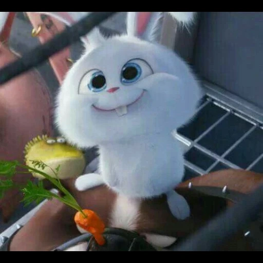 snowball from the secret life of pets, snowstock secret life of pets, the secret life of pets, rabbit snowball, secret life of pets rabbit