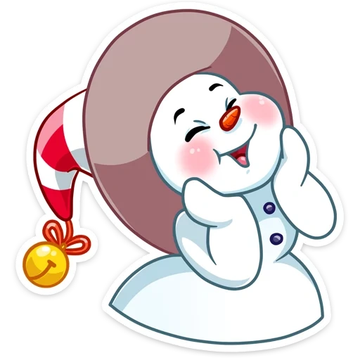 boneco de neve, o boneco de neve é alegre