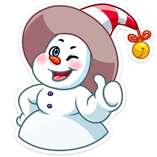 bonhomme de neige, bonhomme de neige, le bonhomme de neige est gai, dessin de bonhomme de neige