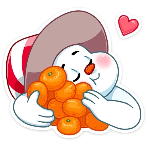 snowman, snowmobile, snow heart