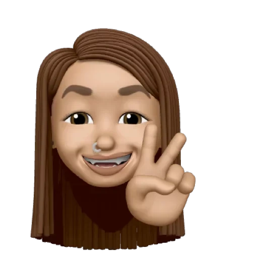 memoji girl, memoji girl, emoji, emoji girl con cabello castaño, memoji pequetas