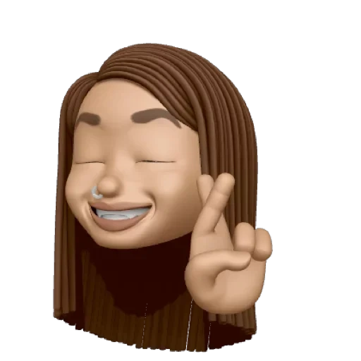 emoji mädchen mit hand, memoji wut, geben sie eine anfrage ein, spam, emoji mädchen