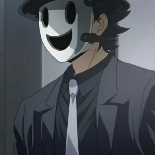 episode 2, tenkuu shinpan, персонажи аниме, tenkuu shinpan маска снайпер, небесное вторжение мистер снайпер без маски
